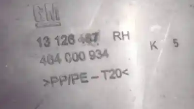 Pezzo di ricambio per auto di seconda mano plastica per bmw 3 (e30) m3 2.3 riferimenti oem iam 13126487  464000934