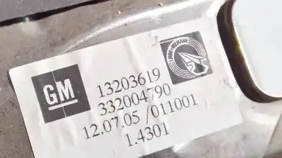 Автозапчастина б/у пластика для opel astra h twintop (a04) 1.9 cdti (l67) посилання на oem iam 13203619  332004790