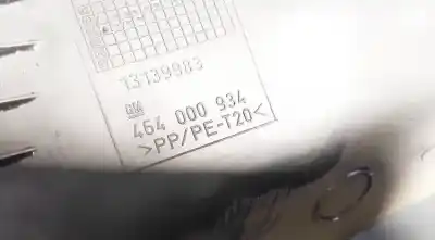 Pezzo di ricambio per auto di seconda mano plastica per bmw 3 (e30) m3 2.3 riferimenti oem iam 13139983  464000934