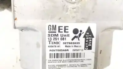 Second-hand car spare part airbag control unit for bmw 3 (e30) m3 2.3 oem iam references 13251081  327963935