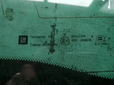 Автозапчастина б/у ліве задне скорівне скло для opel insignia a (g09) 2.0 cdti (68) посилання на oem iam   
