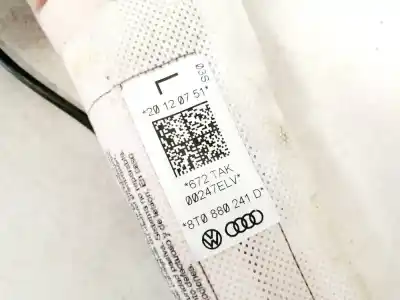 Second-hand car spare part left side airbag for audi a5 (8t3) 1.8 tfsi oem iam references 8t0880241d  20120751