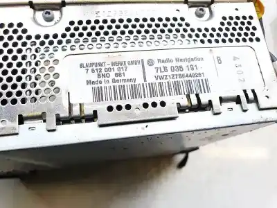 Second-hand car spare part audio system / radio cd for opel kadett e fastback (t85) 1.4 s (c08, c48, d08, d48) oem iam references 7l6035191  vwz1z7b6449261, 7612001017
