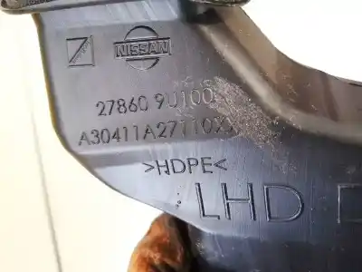 Tweedehands auto-onderdeel buis voor nissan note (e11e) 1.4 cat oem iam-referenties 278609u100  