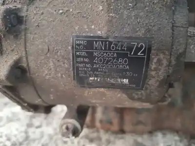 Автозапчастина б/у компресор кондиционера для mitsubishi colt vi (z3_a, z2_a) 1.3 (z21a) посилання на oem iam msc60ca  akc2007080a