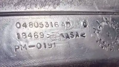 Peça sobressalente para automóvel em segunda mão grelha torpedo curcuvan por chrysler sebring (jr) 2.0 referências oem iam 04805316ad  18469