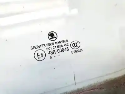 Peça sobressalente para automóvel em segunda mão vidro dianteiro esquerdo por ford taurus (p5_) 3.0 24v referências oem iam dot24m68as2  43r-00048, e000255