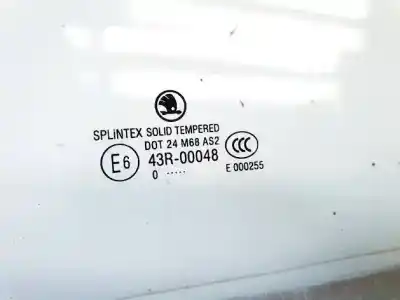 Second-hand car spare part front right glass window for ford taurus (p5_) 3.0 24v oem iam references dot24m68as2  43r-00048, e000255