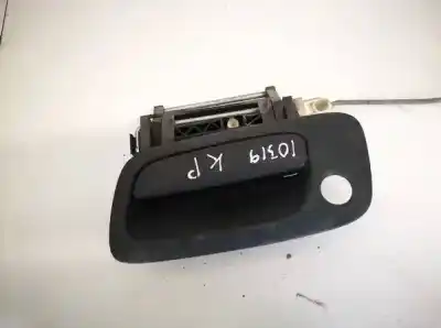 Peça sobressalente para automóvel em segunda mão puxador exterior dianteiro esquerdo por opel zafira a 2.0 dti referências oem iam gm712