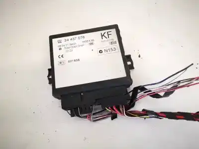 Peça sobressalente para automóvel em segunda mão módulo de confort / bsi /bcm por opel zafira a 2.0 dti referências oem iam 24437076