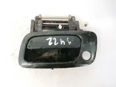 Peça sobressalente para automóvel em segunda mão puxador exterior dianteiro esquerdo por opel zafira a 2.0 dti referências oem iam 260933585