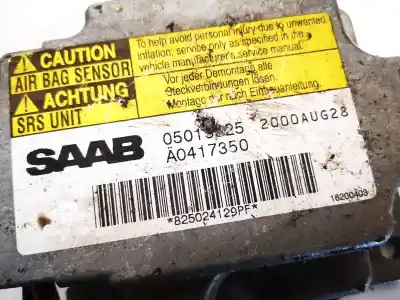 Автозапчасти б/у блок управления подушками безопасности за saab 9-5 (ys3e) 2.3 t ссылки oem iam 05018825  a0417350