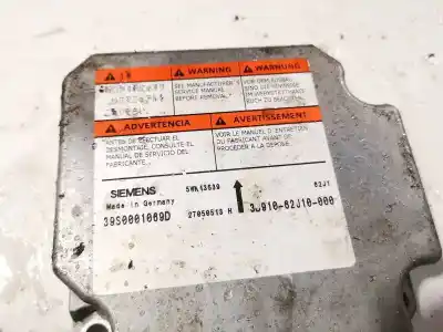 Автозапчастина б/у блок управління подушками безпеки для opel corsa a fastback (s83) 1.3 (f08, m08, f68, m68) посилання на oem iam 3691062j10000  36910-62j10-000, 39s0001069d, 27050513h 5wk13539