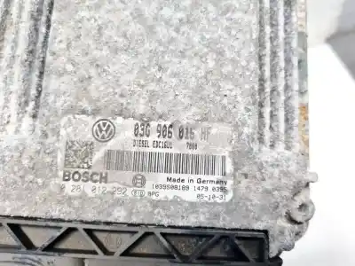 Second-hand car spare part ecu engine control for skoda octavia combi (1z5) 2.0 tdi oem iam references 03g906016hf  0281012292