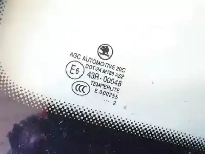 Peça sobressalente para automóvel em segunda mão vidro custódia triangular traseiro direito por ford taurus (p5_) 3.0 24v referências oem iam dot24m189as2  