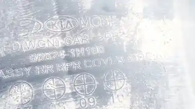 Peça sobressalente para automóvel em segunda mão reforço do pára choques traseiro por opel senator a (29_) 3.0 e referências oem iam 866241h100  86624-1h100