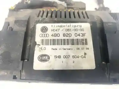 Second-hand car spare part climate control for audi a6 c5 (4b2) 2.5 tdi oem iam references 4b0820043f  5hb007604-04