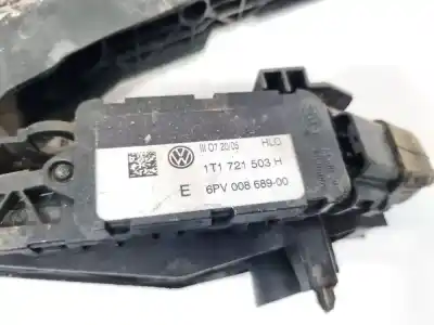 Автозапчастина б/у педаль акселератора для opel kadett e fastback (t85) 1.4 s (c08, c48, d08, d48) посилання на oem iam 1t1721503h  