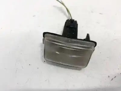 Peça sobressalente para automóvel em segunda mão LUZ DA CHAPA DE MATRÍCULA por PEUGEOT 407, 2004.05 - 2010.12  Referências OEM IAM 71907190  L-00