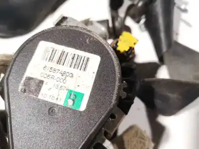 Автозапчастина б/у передній правий ремін безпеки для nissan bluebird hatchback (t72, t12) 1.6 посилання на oem iam 615874800  006r-000