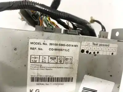 Pezzo di ricambio per auto di seconda mano impianto audio / radio cd per opel corsa a fastback (s83) 1.2 i (f08, m08, f68, m68) riferimenti oem iam 39100smgg014m1  39100-smg-g014-m1, cq-mh571lc