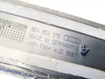 Автозапчасти б/у пластики за audi a4 b6 (8e2) 1.9 tdi quattro ссылки oem iam 8e0853375  