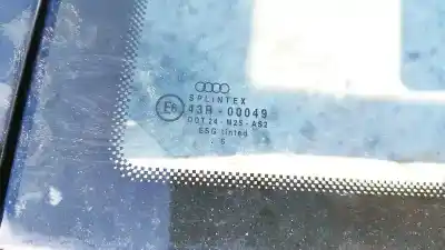 Автозапчастина б/у ліве задне скорівне скло для audi a3 (8l) 1.9 tdi ambition посилання на oem iam as2  
