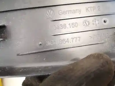 Автозапчастина б/у пластика для skoda superb (3u4) 2.0 tdi dpf посилання на oem iam 3c1864777  