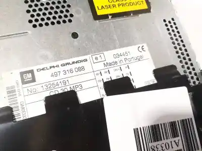 Second-hand car spare part audio system / radio cd for bmw 3 (e30) m3 2.3 oem iam references 497316088  13254191, e1034451