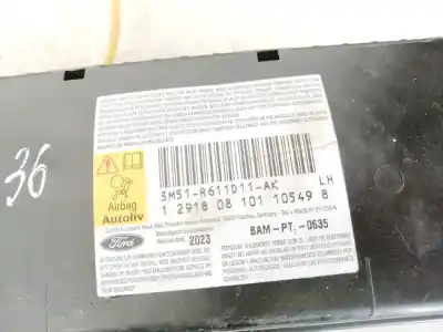 Автозапчасти б/у левая боковая подушка безопасности за ford focus c-max (cap) 1.6 tdci cat ссылки oem iam 3m51r611d11ak  3m51-r611d11-ak, bam-pt1-0635