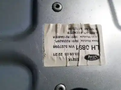 Автозапчастина б/у регулятор вікна передній лівий для ford focus c-max (cap) 2.0 tdci cat посилання на oem iam 3m51r203a29fl  3m51r219a65er