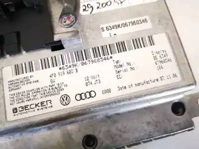 Peça sobressalente para automóvel em segunda mão display gps / multimídia por audi q7 (4l) 3.0 tdi referências oem iam 4f0919603b  