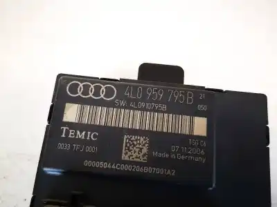 Peça sobressalente para automóvel em segunda mão módulo eletrônico por audi q7 (4l) 3.0 tdi referências oem iam 4l0959795b  4l0910795b