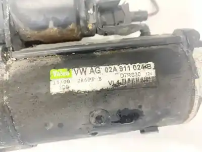 Автозапчастина б/у двигун запускається для audi a3 (8l) 1.9 tdi посилання на oem iam 02a911024b  286pfb, d7rs30