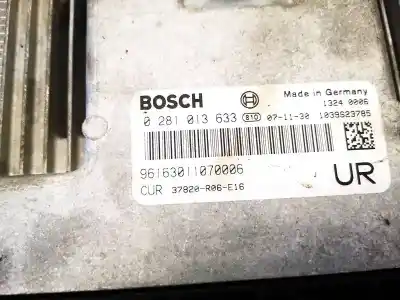 Second-hand car spare part ecu engine control for renault clio i (b/c57_, 5/357_) 1.8 (b/c57c, b/c57u) oem iam references 0281013633  37820-r06-e16, 96163011070006