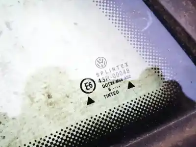 Автозапчастина б/у ліве задне скорівне скло для volkswagen passat variant (3b5) 1.9 tdi посилання на oem iam as2  