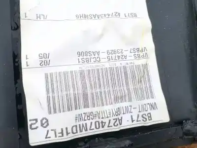 Автозапчастина б/у оббірка передніх дверей ліва для nissan bluebird hatchback (t72, t12) 1.6 посилання на oem iam bs71a27407md1fl7  vpbs-a24715-ccjbs1