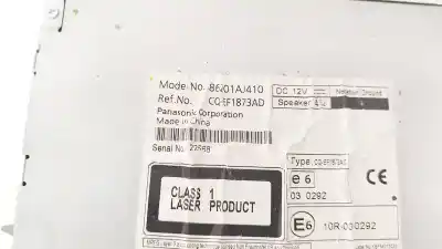 Second-hand car spare part audio system / radio cd for talbot horizon 1.3 oem iam references 86201aj410  cqef1873ad