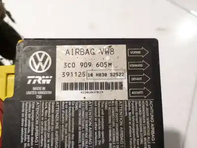 Автозапчастина б/у блок управління подушками безпеки для opel kadett e fastback (t85) 1.4 s (c08, c48, d08, d48) посилання на oem iam 3c0909605m  391125, 10h030s2522