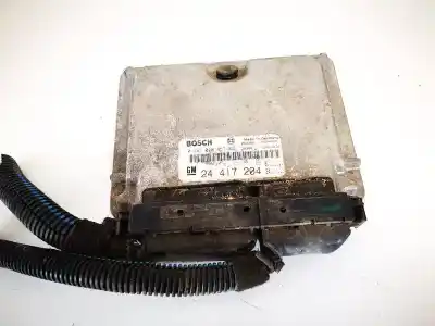 Peça sobressalente para automóvel em segunda mão centralina de motor uce por opel zafira a 2.0 dti referências oem iam 24417204