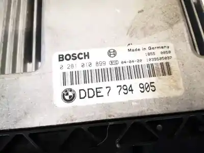 Second-hand car spare part ecu engine control for bmw 7-series, e65 / e66 / e67 /e68 2001.11 - 2008.06 740 d 190kw 2002.10 - 2008.06 oem iam references 7794905  0281010899
