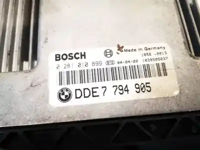 Second-hand car spare part ecu engine control for bmw 7-series, e65 / e66 / e67 /e68 2001.11 - 2008.06 740 d 190kw 2002.10 - 2008.06 oem iam references 7794905  0281010899