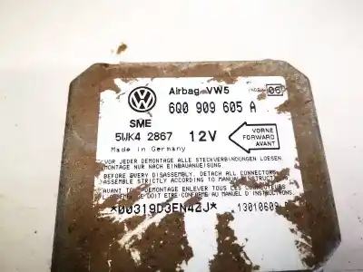 Автозапчасти б/у блок управления подушками безопасности за volkswagen bora variant (1j6) 1.9 tdi ссылки oem iam 6q0909605a  5wk42867