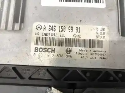Автозапчасти б/у блок управления двигателем за opel vectra a (j89) 2.0 i (f19, m19) ссылки oem iam a6461509991  0281012838