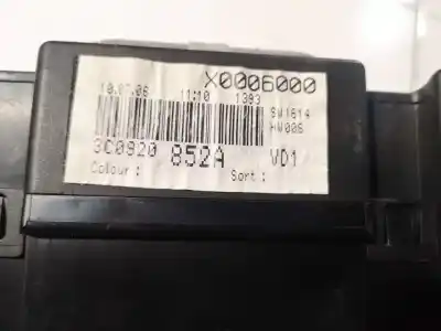 Peça sobressalente para automóvel em segunda mão quadrante por opel kadett e fastback (t85) 1.4 s (c08, c48, d08, d48) referências oem iam 3c0920852a  x0006000