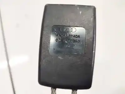 Second-hand car spare part right front seat belt buckle for audi a6 c5 (4b2, 4b4) 2.5 tdi oem iam references 4b0857740a  