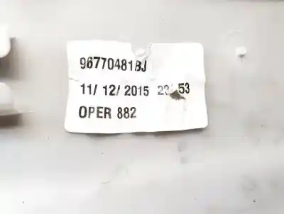 Pezzo di ricambio per auto di seconda mano plastiche per citroen c4 picasso ii 1.6 bluehdi 120 riferimenti oem iam 96770481bj  