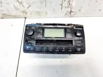 Second-hand car spare part AUDIO SYSTEM / RADIO CD for TOYOTA COROLLA (E12)  OEM IAM references 8612002260  86120-02260
