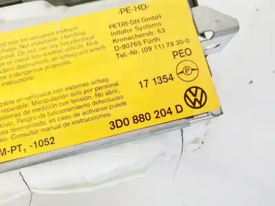 Автозапчастина б/у передня права подушка безопасности для opel kadett e fastback (t85) 1.4 s (c08, c48, d08, d48) посилання на oem iam 3d0880204d  