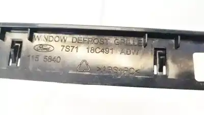 Автозапчастина б/у аераційна решіта для nissan bluebird hatchback (t72, t12) 1.6 посилання на oem iam 7s7118c491adw  